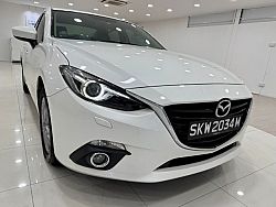 Mazda Mazda 3 1.5 SP 2015 Sunroof Push Start White